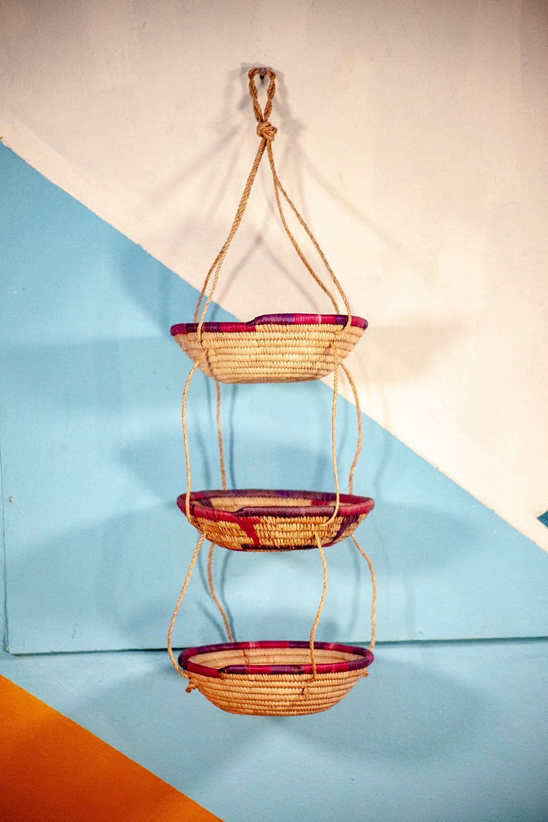 Gaskira, Rattan Hanging Basket