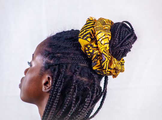 African Print Hair Scrunchies/Ankara Elastic Hair Bands/Ankara Ponytail Holder/Hair Accessories/HairTies For Women & Girls