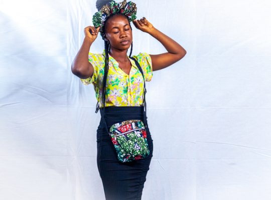 African Waist Bag/Sling Bag/Cross Body Bag/African Fanny pack