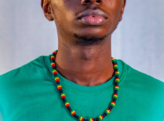 Custom Flag Necklace/African country beads/ National Country Flag Beaded Neckpiece