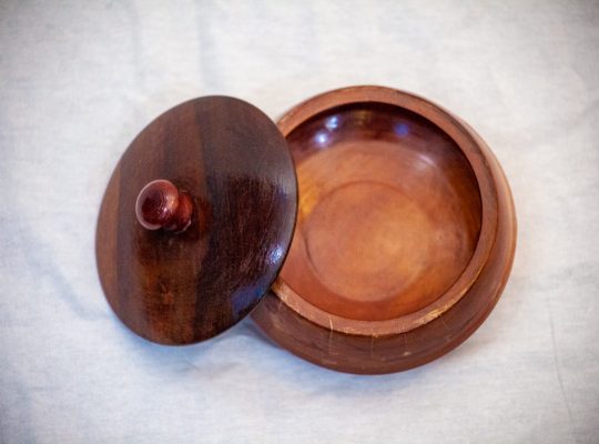 Handmade African Wooden Bowl/Hand Carved Food Bowl