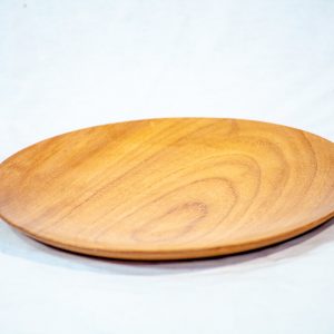 Handmade Wooden Plate/Wood Flat Plate