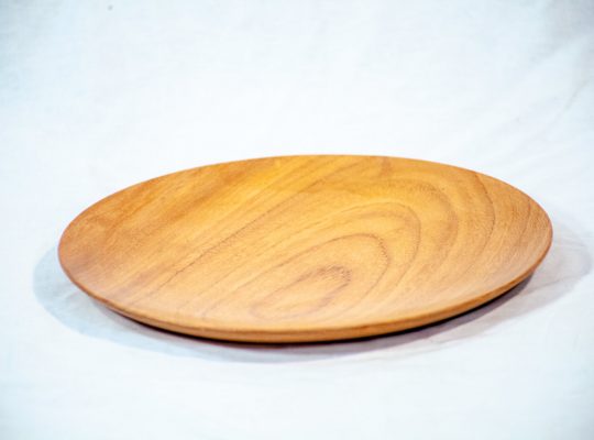 Handmade Wooden Plate/Wood Flat Plate